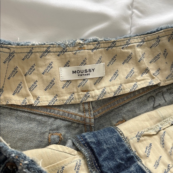 Moussy Vintage MV Ludlow No Belt Shorts Size 27 - Picture 9 of 11